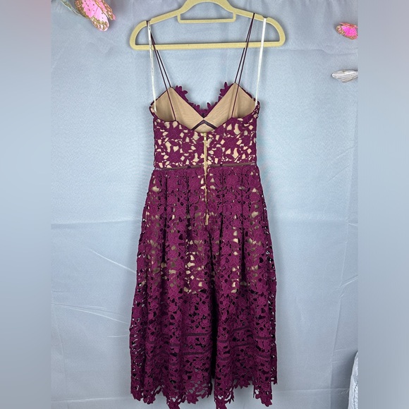 ✨Host Pick✨Self Portrait Lace Coctail Dress- Sz 2 - Picture 4 of 10